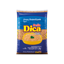 ARROZ BELLA DICA TP-1 2KG PARBOILIZADO